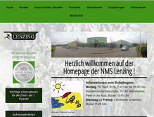 Tablet Screenshot of nms-lenzing.at